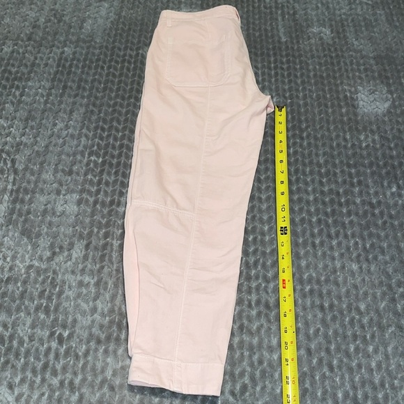 Anthropologie Sundry Rose pants.  100% Cotton.  Cinched Ankles.  Size 27. - Picture 13 of 13